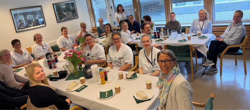 Kolleger på 2 Vest korttid