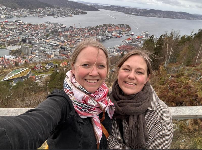 Revmasykepleier Hege og Cecilie