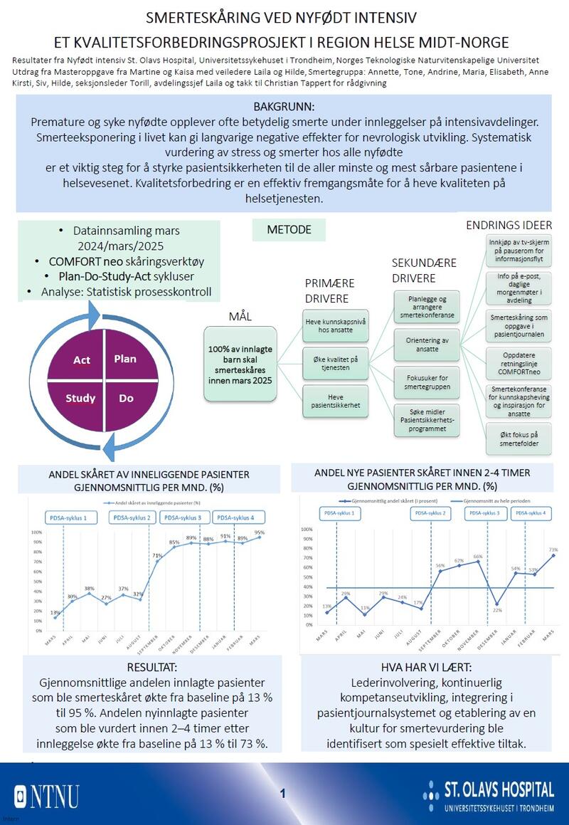 Smerteskåring nyfødt