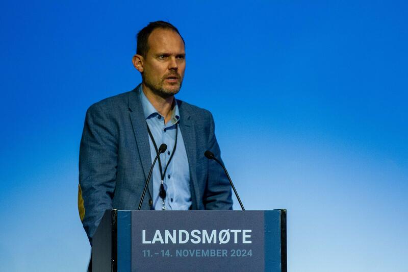Per Anders Røsjorde i Politiets Fellesforbund
