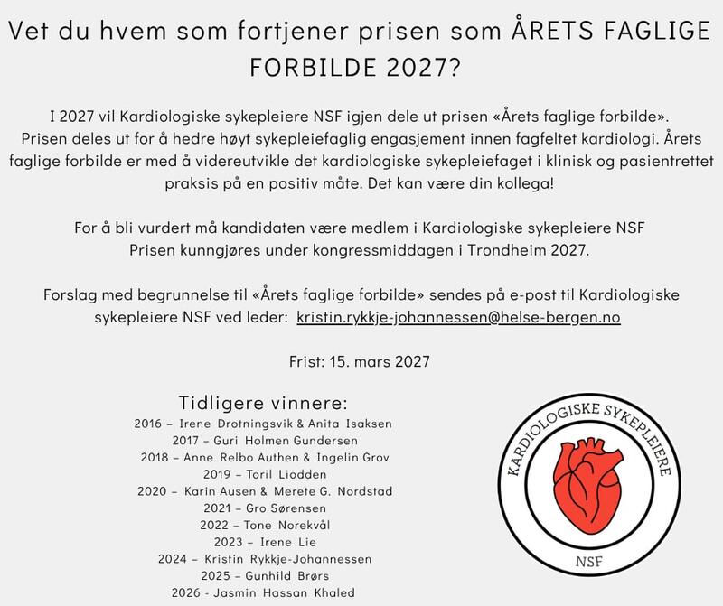 Faglige forbilde 2027