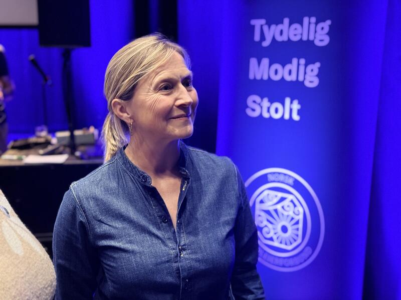 Siren Eriksen, professor i sykepleie og demensforsker, holdt foredraget «Let's talk about sex»