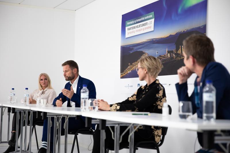 Debatt mellom Lill Sverresdatter Larsen, Bent Høie, Ingvild Kjerkol og Marit Hermansen