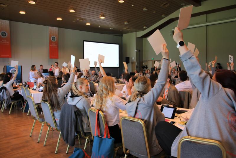 Votering under møtet