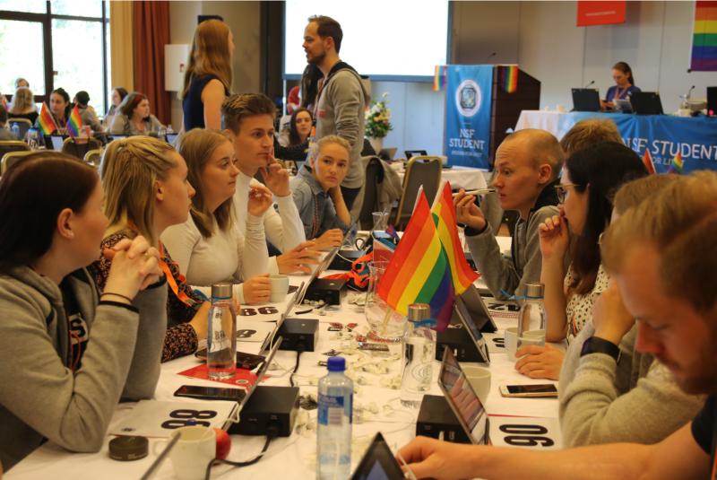Deltagere på møtet