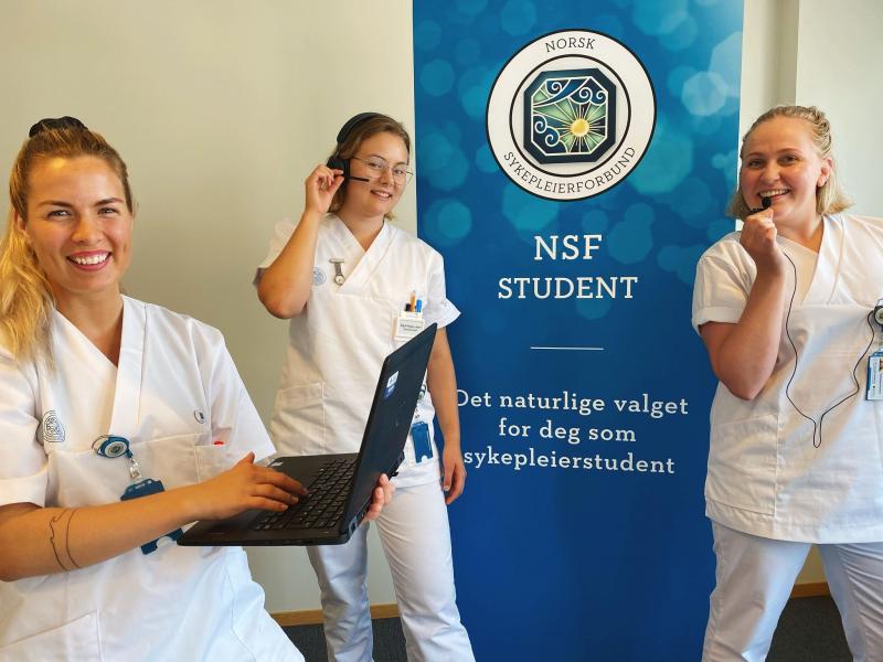 Representanter fra Norsk Sykepleierforbund