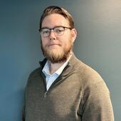 Portrettbilde av mann.